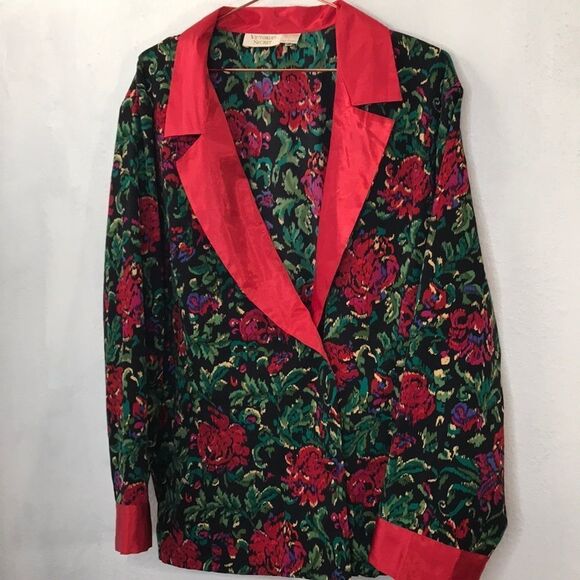 Vintage Victoria secret‎ satin feel blazer - Picture 1 of 5